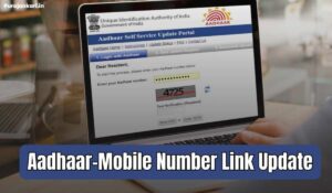 Aadhar card mobile number link