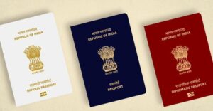 Types of passport in india