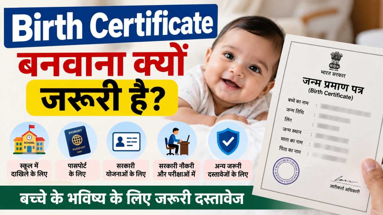 Birth Certificate कब बनवाना चाहिए