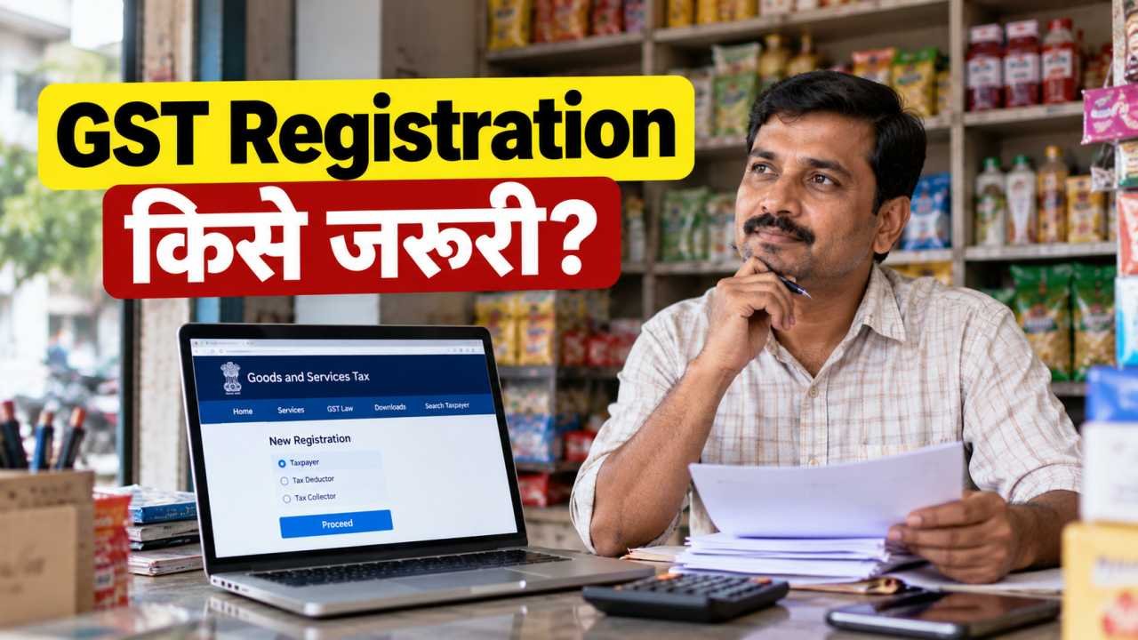 GST Registration किसे कराना जरूरी है