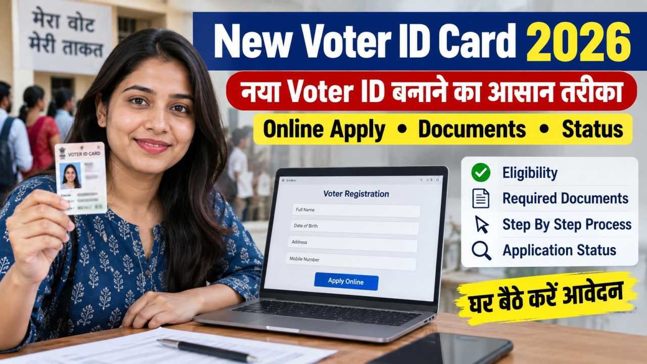 New Voter ID Card Apply Online 2026