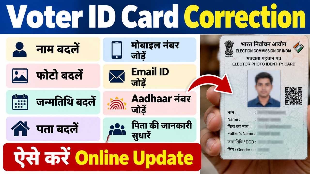 Voter ID Card Correction 2026