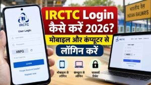 IRCTC Login Kaise Kare: मोबाइल और कंप्यूटर से लॉगिन करने का आसान तरीका