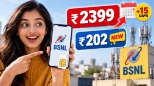 BSNL रिचार्ज प्लान: 2399 वाले सालाना प्लान पर 15 दिन ज्यादा वैलिडिटी कल तक, 202 रुपये का नया प्लान भी आया