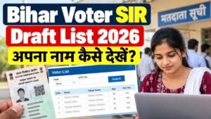 Bihar Voter SIR Draft List 2026: अपना नाम कैसे देखें, Online Check करने का आसान तरीका