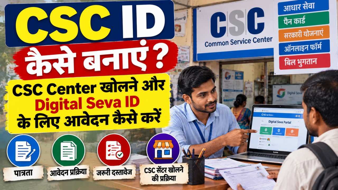 CSC ID Kaise Banaye