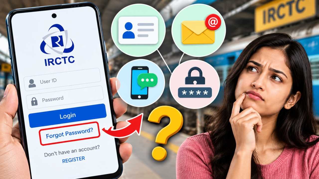 IRCTC Forgot Password के लिए क्या जरूरी है