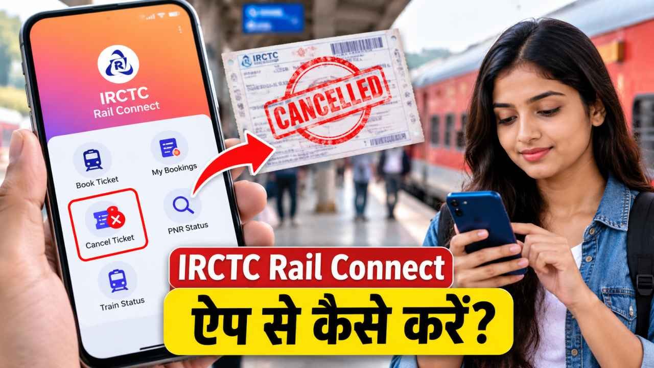 IRCTC Rail Connect ऐप से कैसे करें