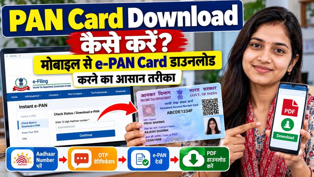 PAN Card Download Kaise Kare