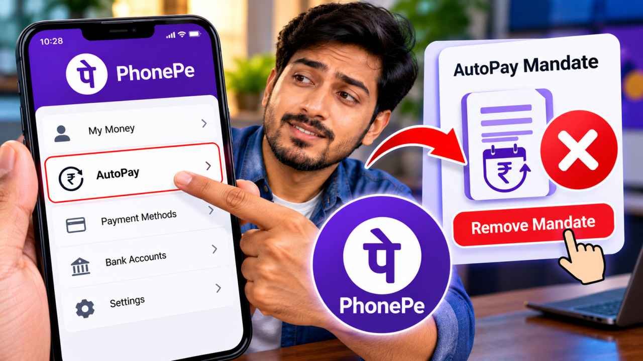 PhonePe AutoPay कैसे बंद करें