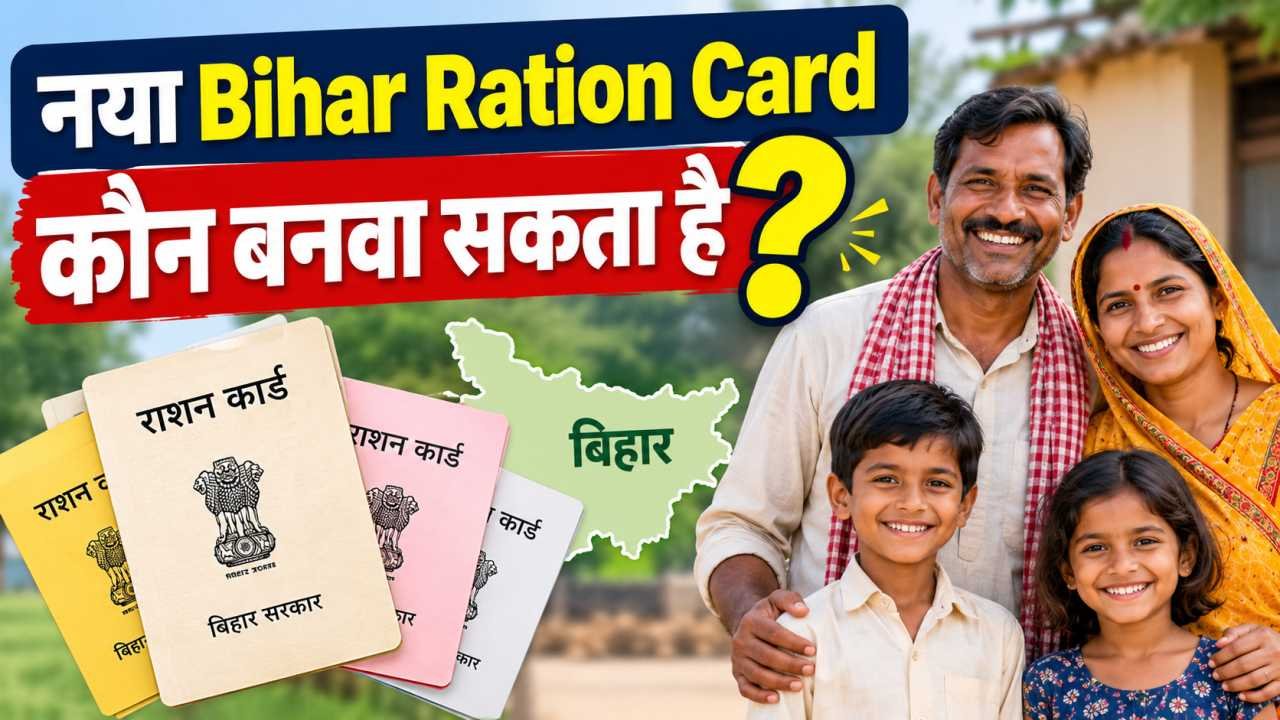 नया Bihar Ration Card कौन बनवा सकता है