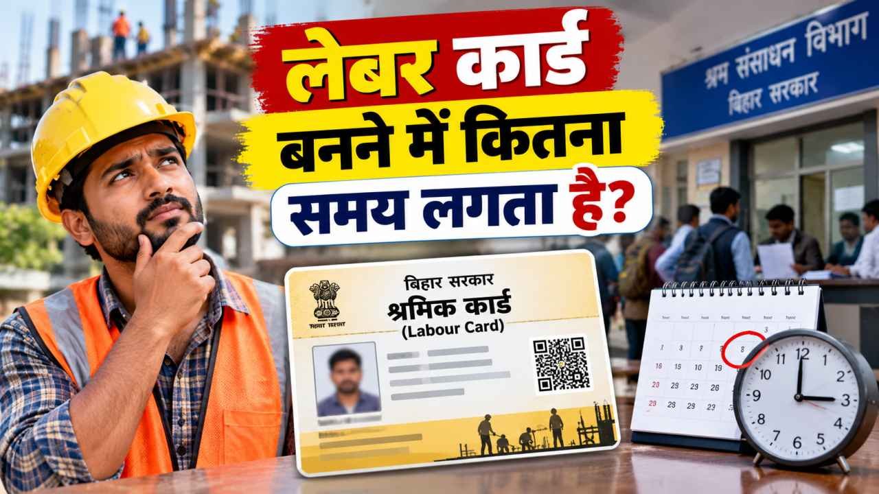 लेबर कार्ड बनने में कितना समय लगता है